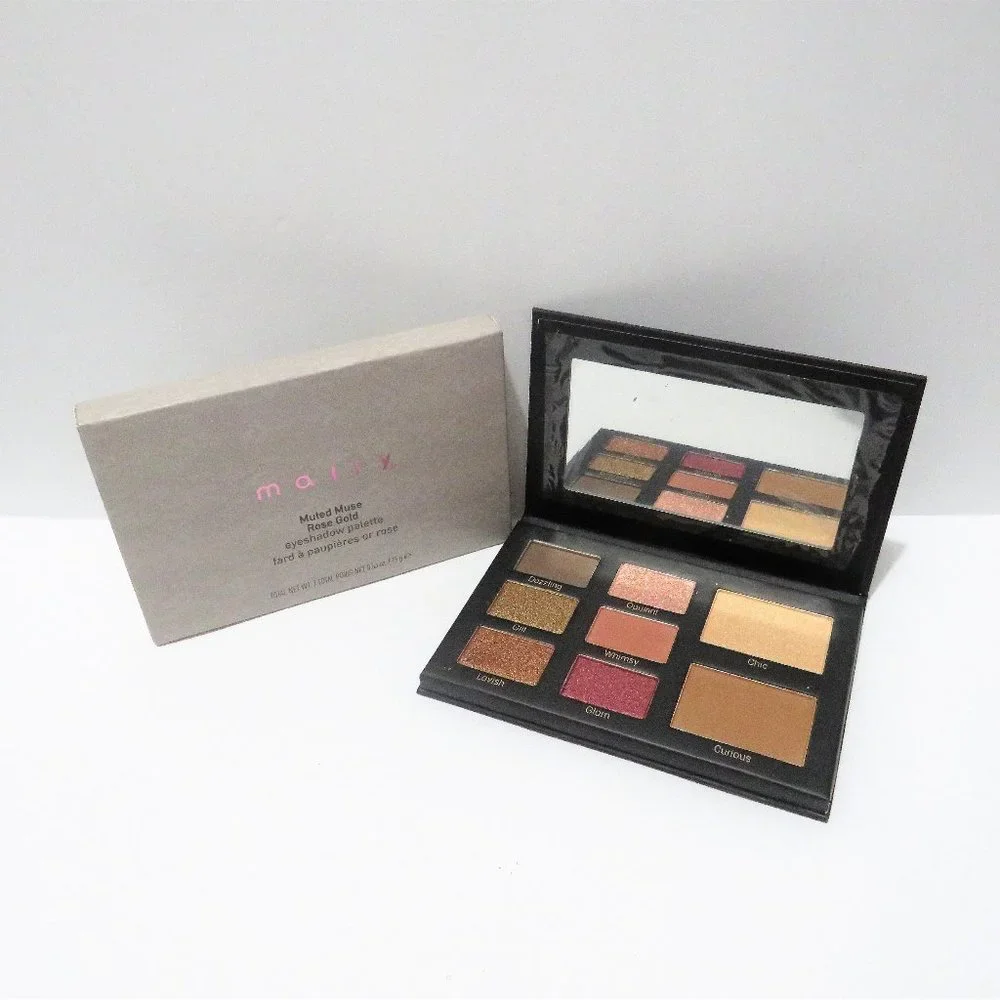 MALLY MUTED MUSE ROSE GOLD EYESHADOW PALETTE 0.53 OZ